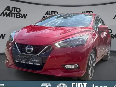 Gebraucht Nissan Micra Style Edition 92 PS (67 kW) 2022 Red (metallic) Kleinwagen