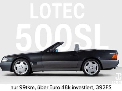 Gebraucht Mercedes SL500 392 PS (288 kW) 1993 Blauschwarzmetallic Cabrio