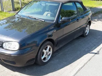 Gebraucht VW Golf Cabriolet 75 PS (55 kW) 1999 Schwarz Cabrio