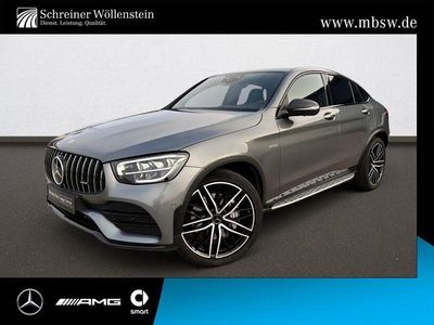 Gebraucht Mercedes GLC43 AMG AMG 390 PS (286 kW) 2022 Metalliclack selenitgrau Coupé