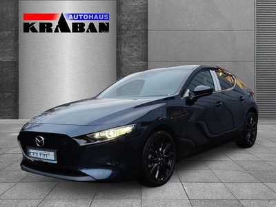 Gebraucht Mazda 3 Exclusive-Line 186 PS (136 kW) 2024 Mitternachtsblau Limousine