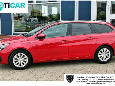 Gebraucht Peugeot 308 SW Style 131 PS (96 kW) 2020 Rot Kombi