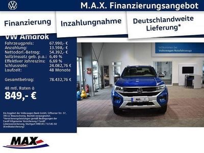 Nuova VW Amarok Aventura 241 CV (177 kW) 2025 Blu Pick-up
