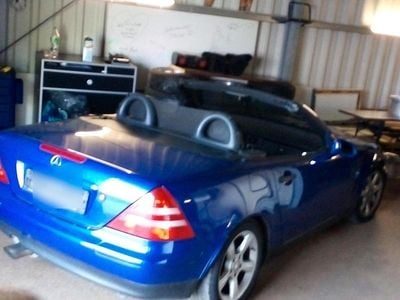 Gebraucht Mercedes SLK230 1999 Blau Cabrio