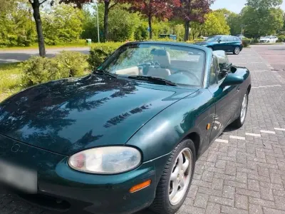 Gebraucht Mazda MX5 146 PS (107 kW) 2000 Grün Cabrio