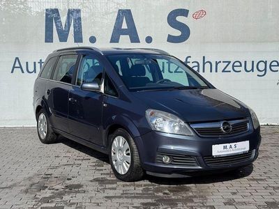Gebraucht Opel Zafira Edition 105 PS (77 kW) 2006 Blau Van / Kleinbus