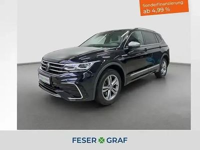 Gebraucht VW Tiguan Allspace 200 PS (147 kW) 2022 Deep black perleffekt SUV