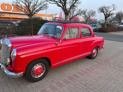 Brugt Mercedes 180 68 HK (50 kW) 1957 Rød Sedan