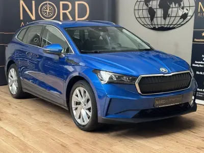 Gebraucht Skoda Enyaq iV Loft 194 kW (265 PS) 2022 Raceblau metallic (metallic) SUV
