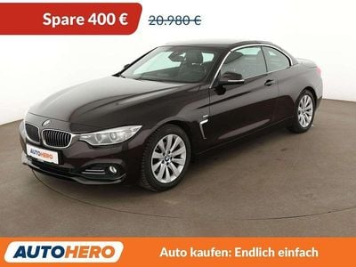 Usata BMW 420 184 CV (135 kW) 2015 Marrone Cabrio