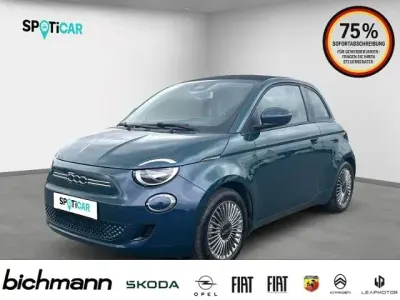 Gebraucht Fiat 500e Icon 86 kW (118 PS) 2023 Grün Cabrio