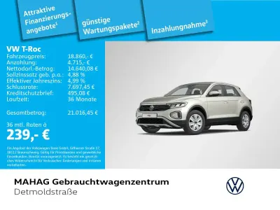 Używany VW T-Roc Basis 110 KM (80 kW) 2023 Szary SUV
