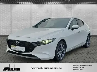 Gebraucht Mazda 3 Selection 162 PS (119 kW) 2021 Snowflake white Limousine
