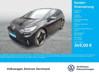 Gebraucht VW ID.3 GTX 239 kW (326 PS) 2025 Grenadillschwarz metallic Kleinwagen
