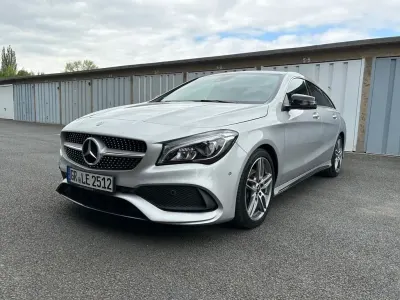 Używany Mercedes CLA200 Shooting Brake AMG line 156 KM (114 kW) 2017 Srebrny Kombi
