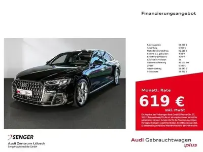 Brugt Audi A8 Ambiente 460 HK (338 kW) 2022 Sort Sedan