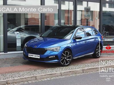 Gebraucht Skoda Scala Monte Carlo 150 PS (110 kW) 2020 Blau Kleinwagen