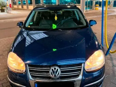 Gebraucht VW Golf V 2008 Blau Kombi