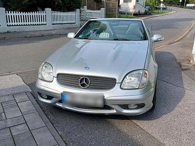 Gebraucht Mercedes SLK32 AMG AMG 354 PS (260 kW) 2001 Silber Cabrio