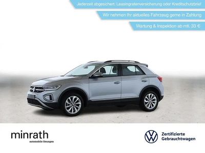 Gebraucht VW T-Roc Style 116 PS (85 kW) 2024 Silber SUV