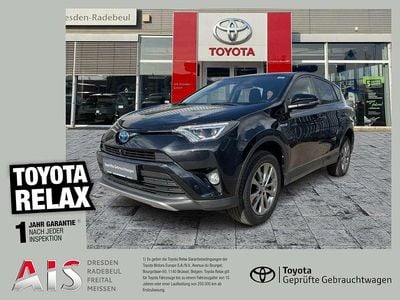 Gebraucht Toyota RAV4 Hybrid Business Edition 197 PS (144 kW) 2018 Black mica / ink SUV