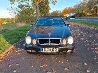 Usata Mercedes CLK430 Avantgarde 279 CV (205 kW) 2001 Nero Cabrio