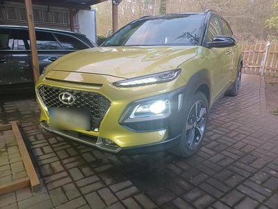 Gebraucht Hyundai Kona Premium 120 PS (88 kW) 2021 Grün SUV