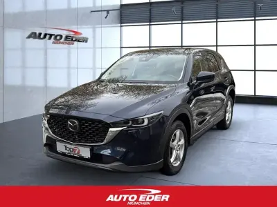 Gebraucht Mazda CX-5 Sports-Line 184 PS (135 kW) 2022 Deep crystal blue (metallic) SUV