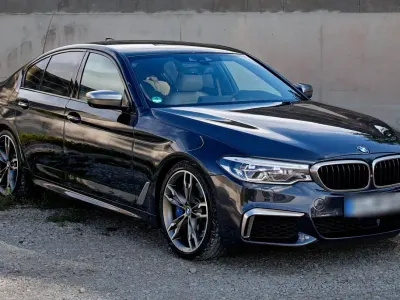 Brugt BMW M550 M Sport 400 HK (294 kW) 2017 Sort Sedan