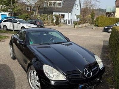 Gebraucht Mercedes SLK200 163 PS (119 kW) 2007 Schwarz Cabrio
