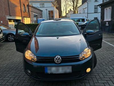 Gebraucht VW Golf VI Trendline 80 PS (58 kW) 2010 Blau Kleinwagen