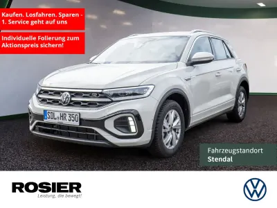 Gebraucht VW T-Roc Sportline 110 PS (80 kW) 2024 Grau / ascotgrau SUV
