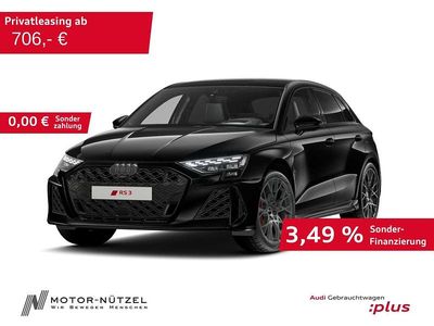 Gebraucht Audi RS3 Sport 400 PS (294 kW) 2025 Mythosschwarz metallic Limousine