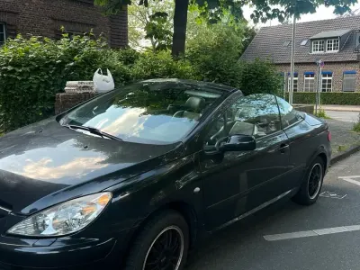 Gebraucht Peugeot 307 CC 100 PS (73 kW) 2006 Schwarz Cabrio