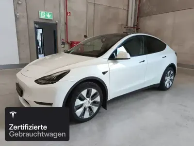 Gebraucht Tesla Model Y Long Range AWD 258 kW (351 PS) 2023 Weiß SUV