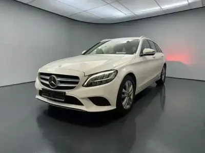 Brugt Mercedes C180 Avantgarde 156 HK (114 kW) 2020 Hvid Stationcar