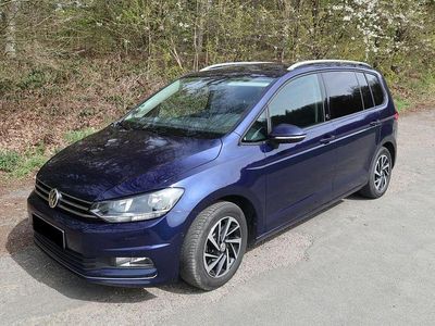 Gebraucht VW Touran Sound 150 PS (110 kW) 2017 Blau Van / Kleinbus
