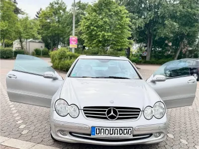 Gebraucht Mercedes CLK200 163 PS (119 kW) 2004 Silber Coupé