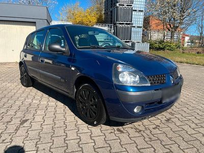 Gebraucht Renault Clio II 75 PS (55 kW) 2008 Blau Kleinwagen