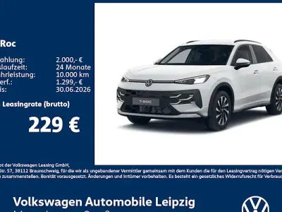Neu VW T-Roc Life 116 PS (85 kW) 2026 Weiß SUV