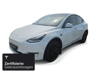 Gebraucht Tesla Model Y Long Range AWD 258 kW (351 PS) 2023 Weiß SUV