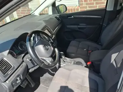 Gebraucht VW Sharan Allstar 150 PS (110 kW) 2017 Schwarz Van / Kleinbus