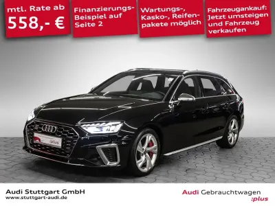 Gebraucht Audi S4 Design 341 PS (250 kW) 2022 Mythosschwarz metallic Kombi