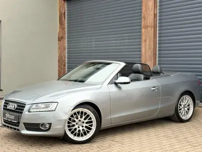 Usata Audi A5 Cabriolet S-line plus 211 CV (155 kW) 2010 Grigio Cabrio