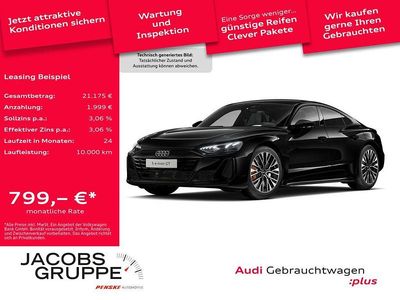 Schwarz Gebraucht 2025 Audi e-tron GT quattro Ambiente Limousine | 97.314 € (Superpreis)