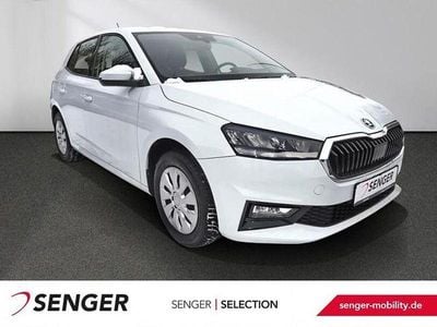 Gebraucht Skoda Fabia Selection 116 PS (85 kW) 2024 Moonweiß perleffekt Kleinwagen