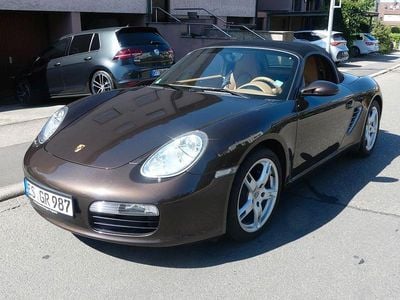 Gebraucht Porsche Boxster 245 PS (180 kW) 2007 Braun Cabrio