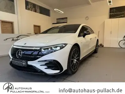Gebraucht Mercedes EQS450+ AMG line 244 kW (333 PS) 2021 Weiß Kleinwagen