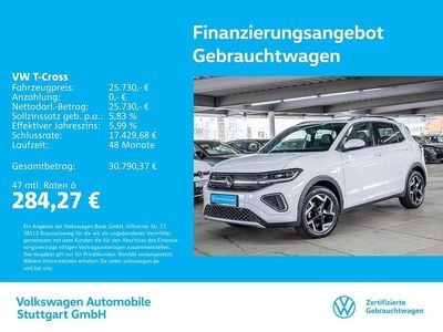 Gebraucht VW T-Cross R-line 150 PS (110 kW) 2025 Pure white SUV