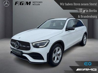 Unilack polarweiß Gebraucht 2019 Mercedes GLC300 AMG line SUV | 35.770 € (Etwas zu teuer)